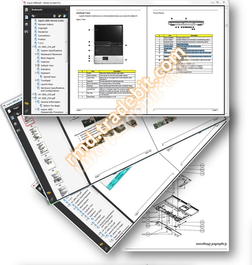 Product picture Acer Aspire 1640 Repair Manual [Improved]